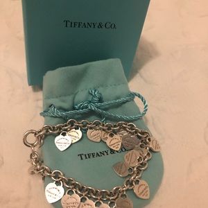 Tiffany - mutli-charm bracelet